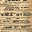 Filmų anonsai dienraštyje „Słowo“, 1939 m. Filmų anonsai dienraštyje „Słowo“, 1939 m.