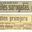 Kino teatrų „Helios“ ir „Lux“ anonsai lietuviškoje Vilniaus spaudoje Kino teatrų „Helios“ ir „Lux“ anonsai lietuviškoje Vilniaus spaudoje