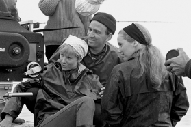 Bibi Andersson, Ingmaras Bergmanas ir Liv Ullmann filmuojant „Personą“