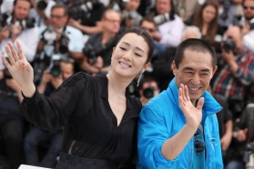 Gong Li ir Zhang Yimou